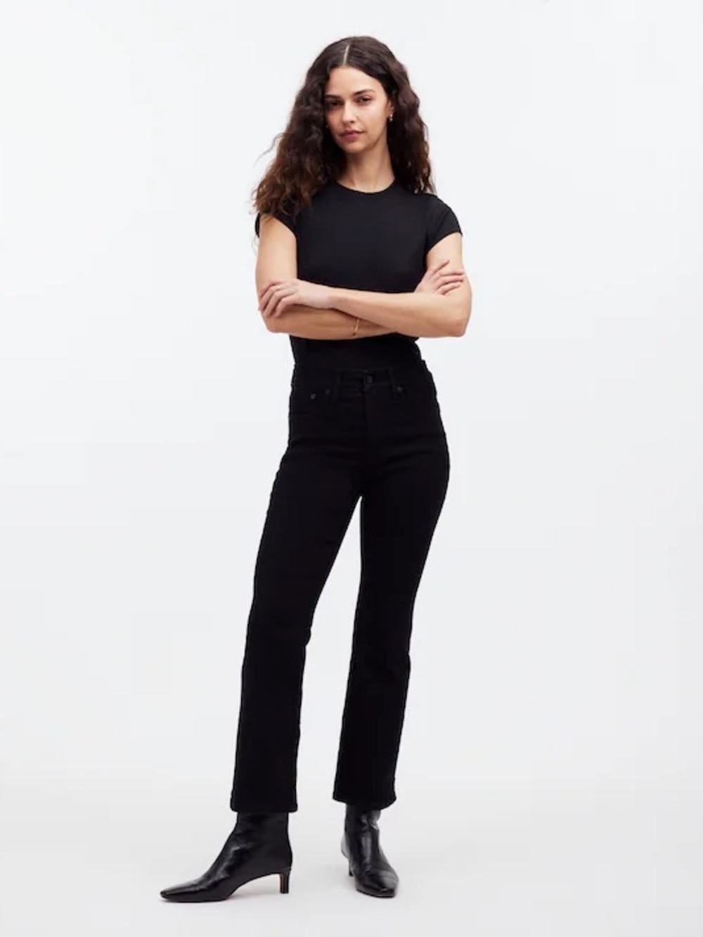 Madewell Mid Rise Kick Out Jeans